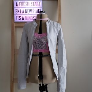 Le Chateau Leather Moto Jacket